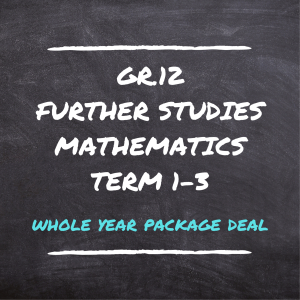 Gr.12 Term 1-3 Package Deal
