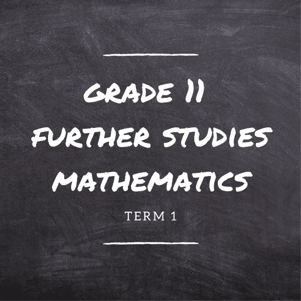 Gr.11 FS Maths Term 1