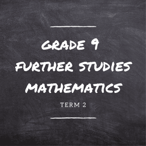 Gr.9 Further Studies Mathematics Term 2 (at school)