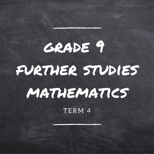 Gr.9 FS Maths Term 4