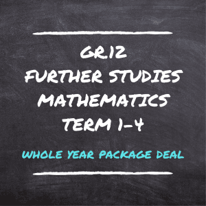 Gr.12 Term 1-3 Package Deal