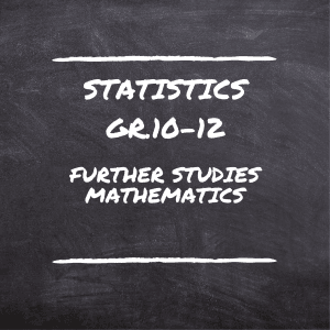 Statistics (Gr.10-12)