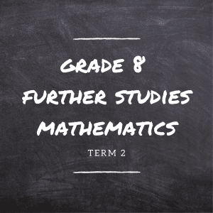 Gr.8 Further Studies Mathematics Term 2 Online